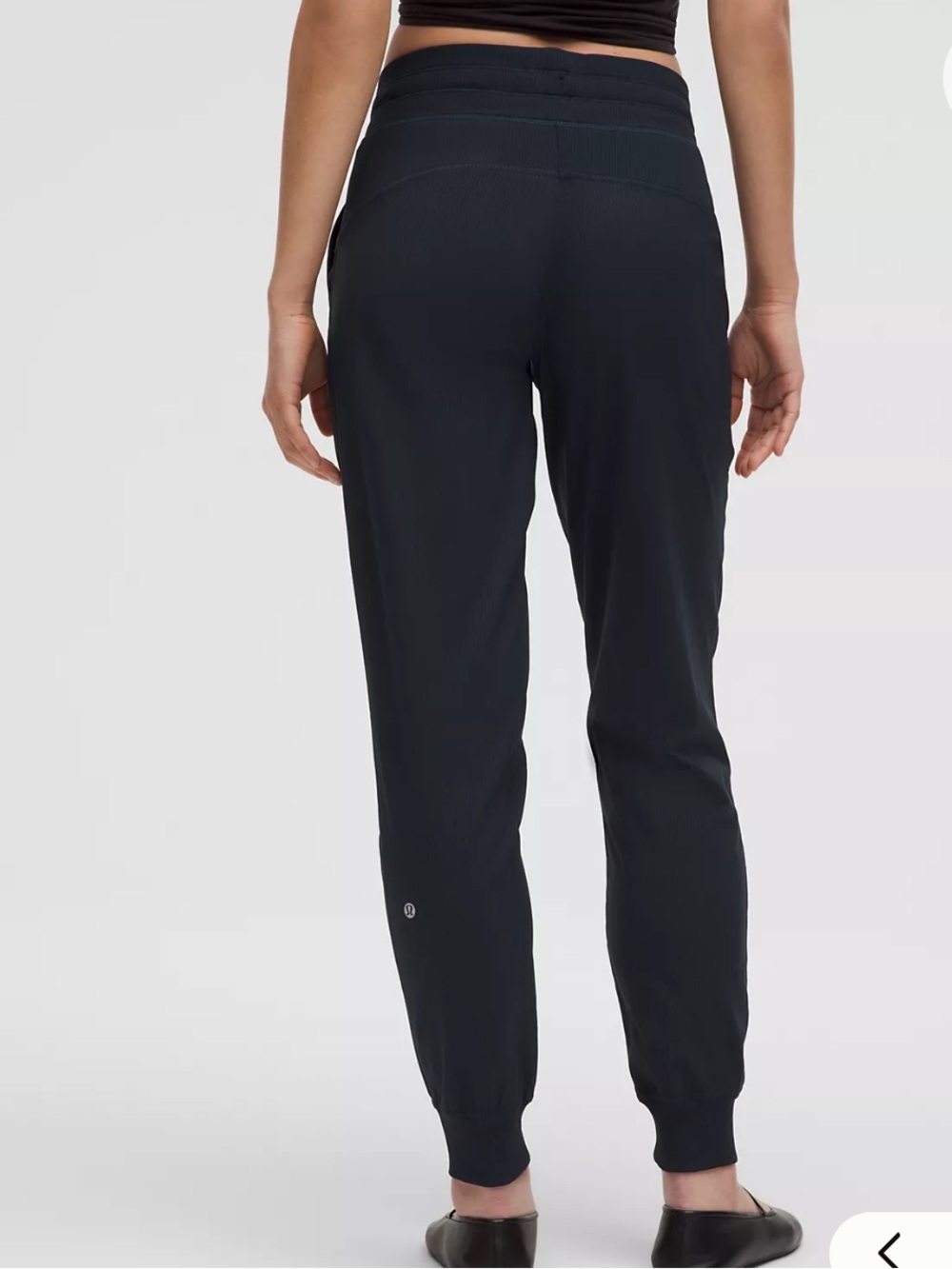 EUC - Lululemon Black Dance Studio Mid-Rise Jogger Pants - Size: 6 - Picture 2 of 4